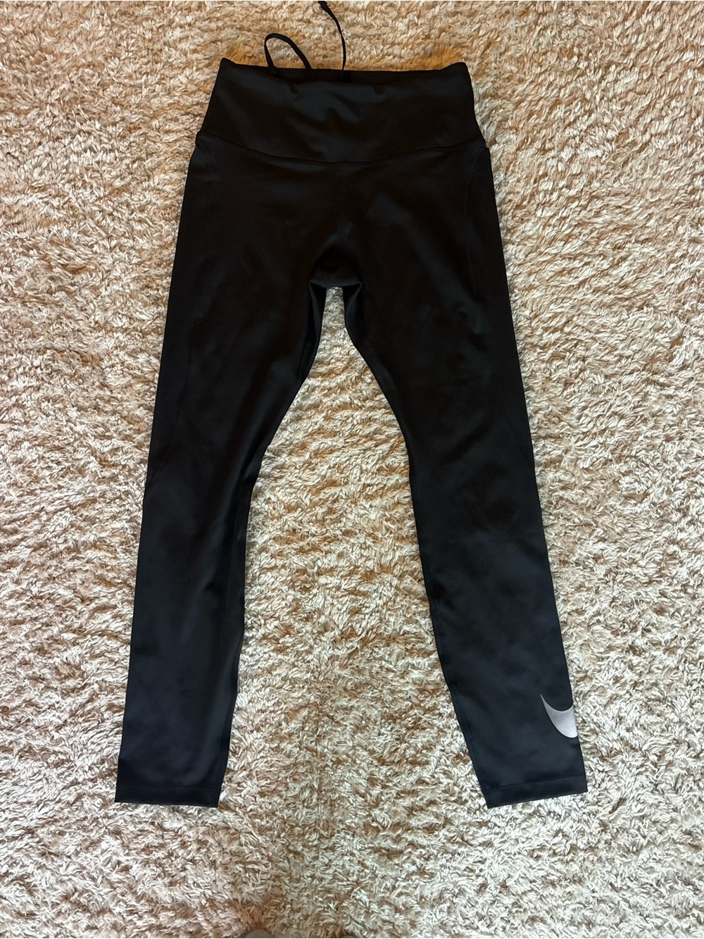 Black Women’s Nike Active Leggings with Reflective Logo